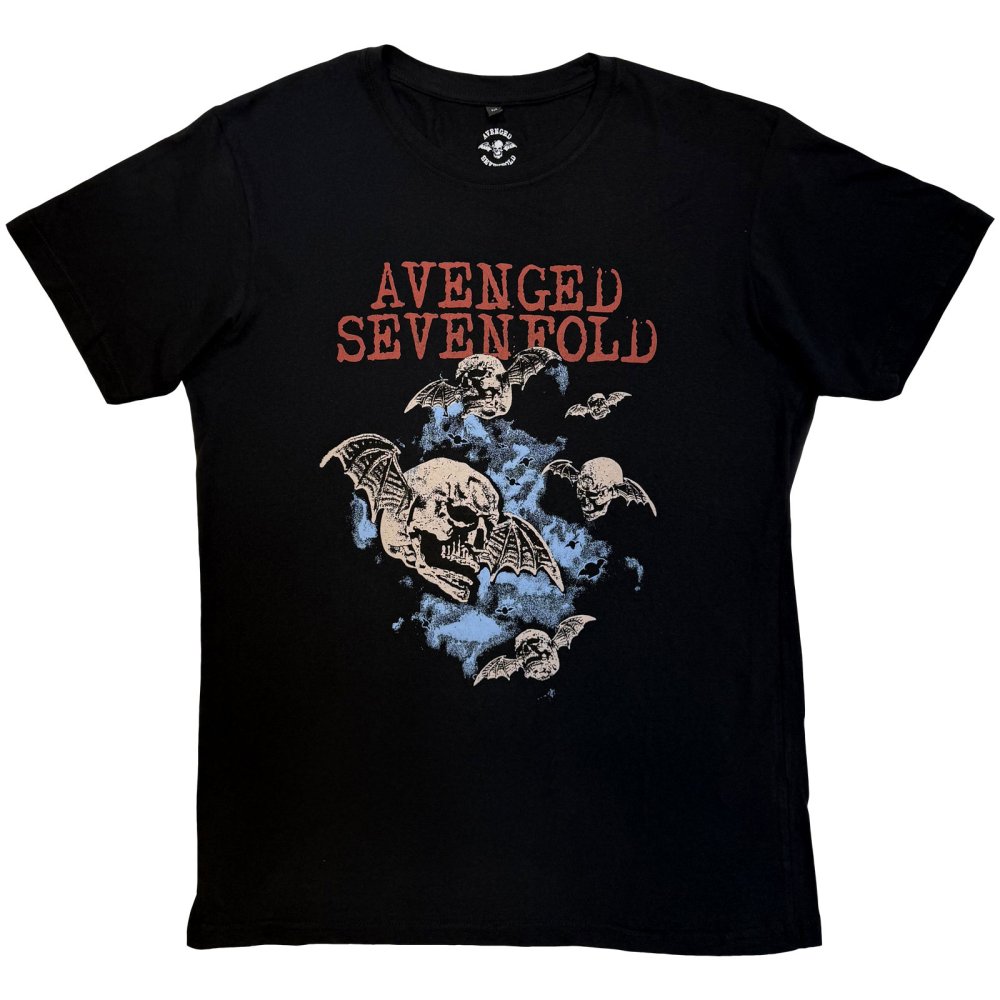Avenged Sevenfold - Night Bats Mens Tshirt - Black